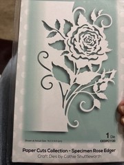 Creative Expressions Metal Die PAPER CUTS Specimen Rose Edger CEDPC1120