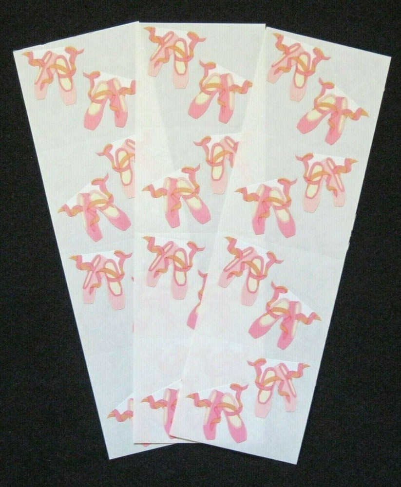 Mrs Grossman Three 2×6″ Sheets Vintage ‘Ballet Shoes’ (c-1989)