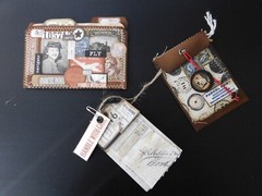 Junk Journal Add On OOAK File Envelope Note Pad Ephemera Tags Choice Of Set