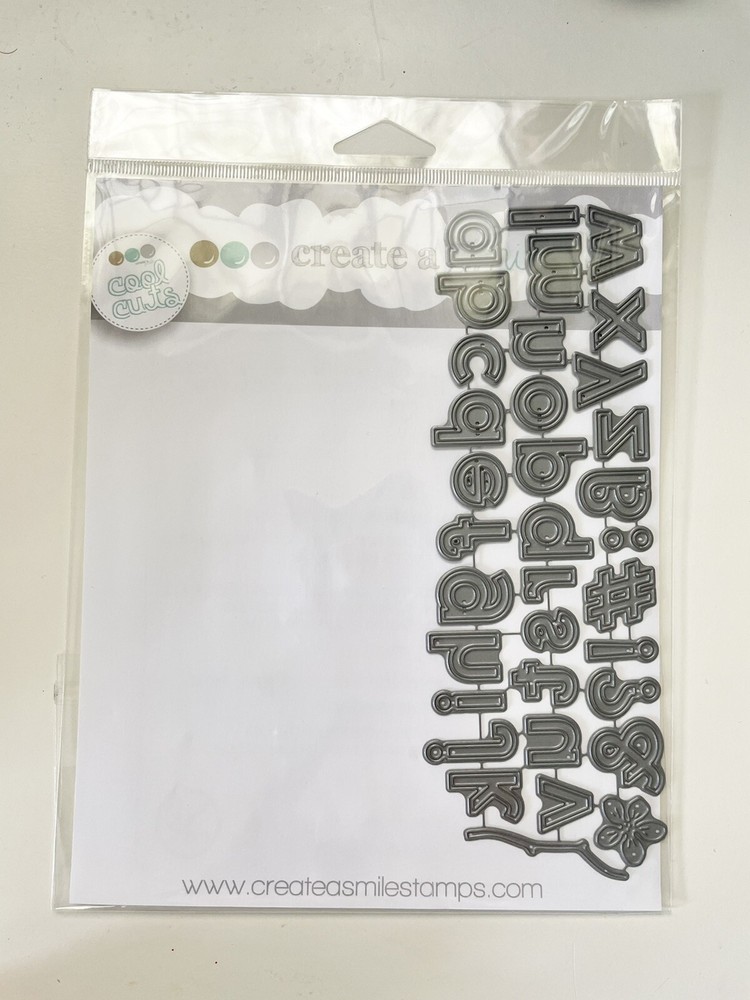 Create a Smile: Cherry Lowercase Cool Cuts Die
