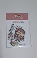 Hubman and Chubgirl Die Cut Vinyl Stickers – Little Red Riding Hood