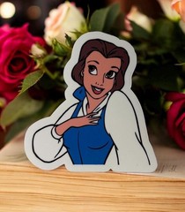 Sticker Pack | Beauty and The Beast | Belle | Clear