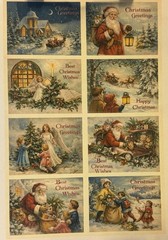 Christmas Junk Journal Ephemera Embellishments Pages Scrapbooking Antique 20+pgs