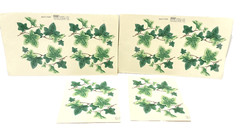 Vintage 1994 InStar Green Ivy Transfers Unused Lot 12 Printed in Italy