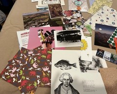 65+ Junk Journal Lot, pictures, postcards, card stock, ephemera. Scrapbook (J16)