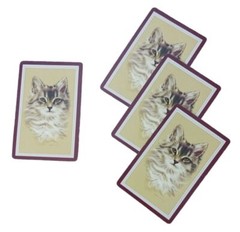4 Single Swap Playing Cards Collage Scrapbook Junk Journal Collecting Ephemera b