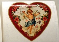 Gifted Line Victorian Heart Stickers – 5 designs – Priced 2 stickers / Design