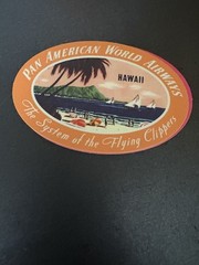 Travelers Company Traveler’s Notebook PanAm Stickers Set (8 piece)
