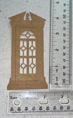 ❤️5 EDWARDIAN DOOR cardstock paper die cut embellishments scrapbook card making