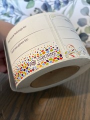 Roll Of Usborne Books & More “This Book Belongs To And Was Given By” Stickers