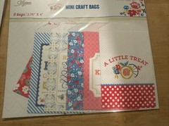 Websters Pages Scrapbook & Junk Journal Lot Mini Craft Bags, Folders & Cards NIP
