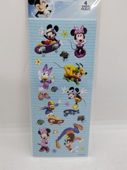 American Greetings Stickers Mickey Mouse Minnie Goofy Pluto Donald Daisy 72 Pcs