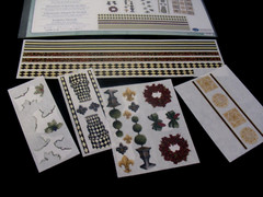 Lot of Stickers, Christmas, Cheer. Whimsy, Twinkle, Holly Days, Dazzle.