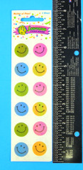 Vintage Sandylion Emojis Mother Of Pearl Irridescent 1 Sheet Sticker Pack