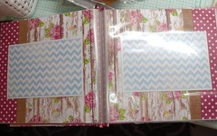 Pre made Paper Studio 8×8 scrapbook plus embellishments