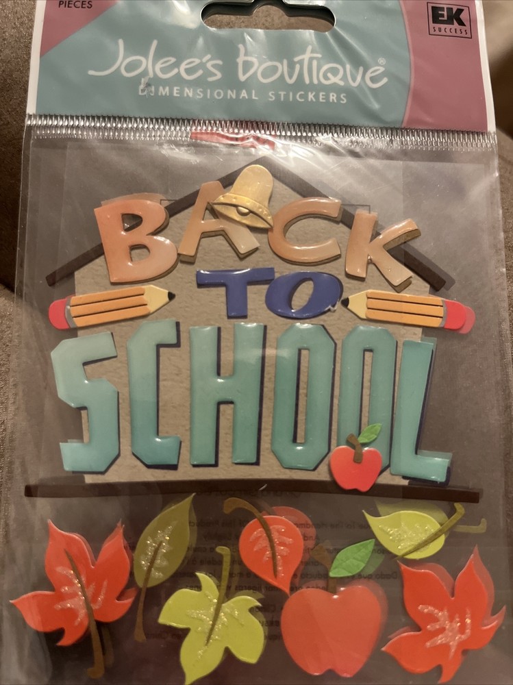 Jolee’s Boutique Back 2 School Stickers