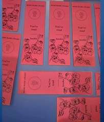 Vintage 1977 CTP Raspberry Scratch N Sniff Bookmarks & Stickers Lot of 15