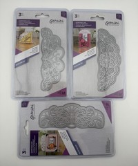 23 Piece Lot Mixed Theme Paper Dies Embossing Folders New in Package