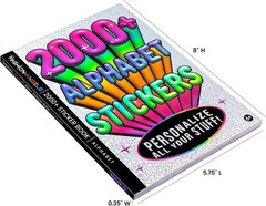 2,000+ Waterproof Alphabet Stickers – Perfect for Scrapbooking & Crafting!