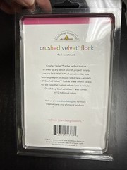 Doodlebug Designs Crushed Velvet Flock 12 Colors flock 1798 Assortment
