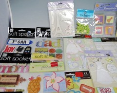 K&Company Jolee’s Boutique Marcella Scrapbook Sticker Lot Most New