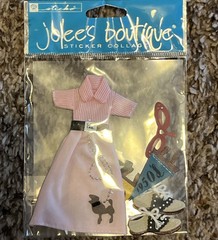 EK Success Jolees Scrapbooking Sticker ~ 1950’s Poodle Skirt, Shoes RHTF