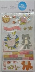 Baby Girl | Dimensional Scrapbook Stickers | Recollections