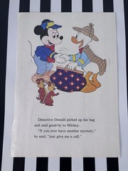 Mickey Mouse Disney junk journal Scrapbook handmade Ephemera