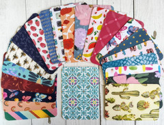 DESTASH – Large Lot of 50 Journal Cards in Assorted Decorative Paper