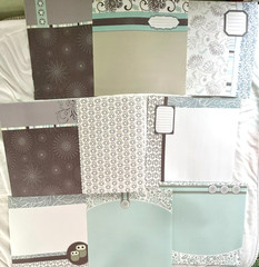 Lot Various Scrapbook Paper Sheets, Stickers, Jewels, Quotes – NEW