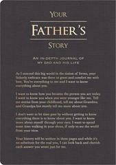 Piccadilly Your Father’s Story | Guided Family Journal | Inspirational Quotes &