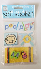 Vintage Soft Spoken Embellishments -A Kid’s Pool Play – SS144