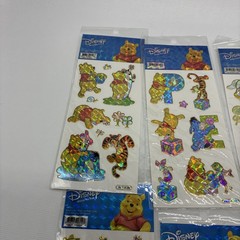 Disney Pooh Piglet Eyeore Stickers lot of 10 New