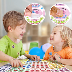 VKPI Scratch and Sniff Stickers, 864 Pieces Fruits and Foods Smelly Stickers,…