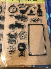Huge wholesale Lot-108 Packages Crafters Square Scrapbook Sticker Clear Stamps