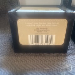 Heidi Swapp Both lowercase and uppercase letters chipboard raw 84 pcs 3×3″