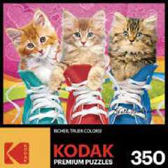 Kodak Premium Puzzles 350 PIECES – SNEAKY KATS 18 X 24