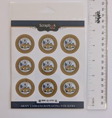 Army Emblems United States Military Scrapbooking Stickers By Scrapbook Customs