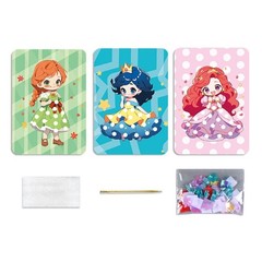 Princess Dress up Poking Book Girl Fun Puncture Poking Book 3-8 Years Children