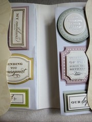 Anna Griffin Sending Sympathy 3D Stickers AG643 SEALED 50 Pc Sentiment Scrapbook