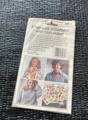 Scratch Sniff 3M IronAbles Iron-On Stickers Patches Parrots Artwork VTG 1984 3M