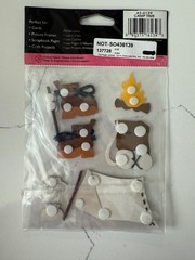 Provo Craft The Third Dimension Stand-Outs Camp Time Paper Sculpture Stickers