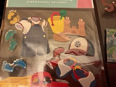 2 Jolees Boutique Stickers Scrapbooking Sheets Shorts Toddler Overalls S’mores