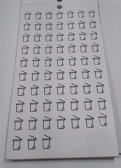 The Happy Planner Household Sticker Book 1372 pieces Missing 48 Stickers