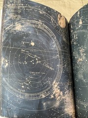 Romantic Universe Moon Stars Witchy Scrapbook Journal Paper Book Pet Stickers