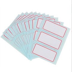 36 labels stickers Sheets White Self-Adhesive Label Name Sticker Blank N..X