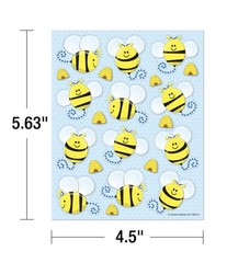 NWT Bees Shape Stickers. 72 Stickers