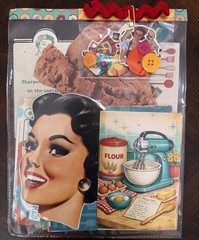 Retro 1950’s – 60 Pc. Lot Junk Journal Ephemera Embellishments Recipes Baking