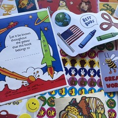 Vintage 80s 90s Y2K Sticker Partials & Singles Various Brands Years As Is Lot C