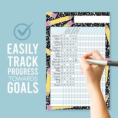 8 PCS 11×17 Inch Attendance Incentive Chart For Classroom Student Behavior